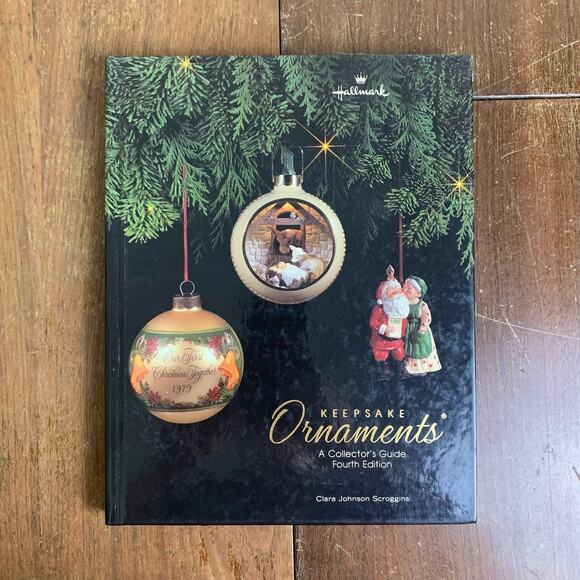 Hallmark Keepsake Ornaments by Clara Johnson Scroggins 1974-1989 hardback book‎ - Picture 1 of 12